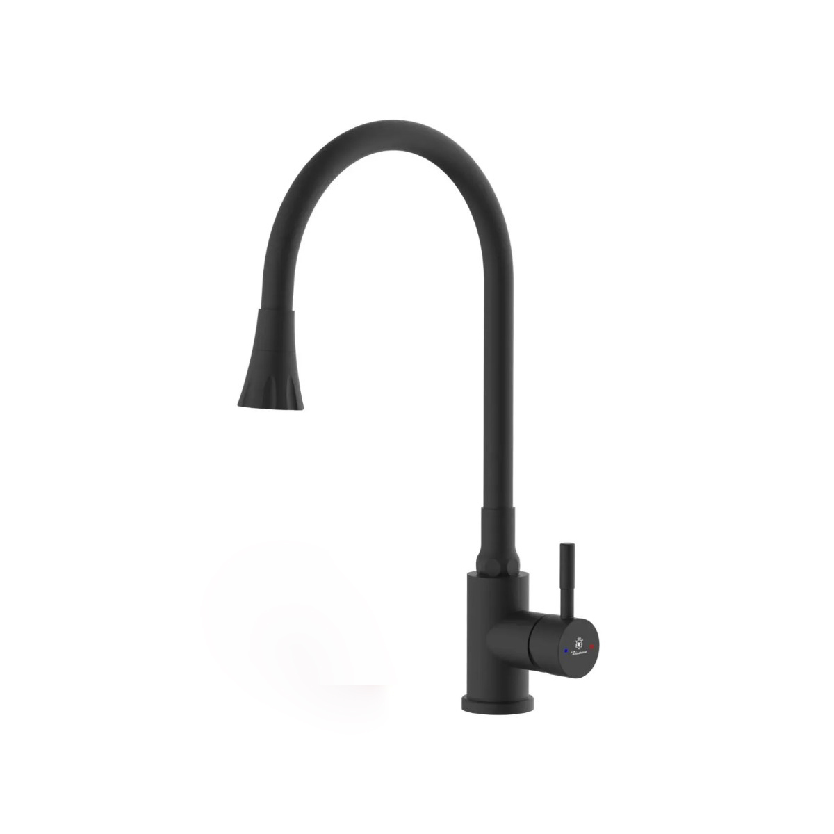 Смеситель для кухни Diadonna (Диадона) D46-0009BL чёрный