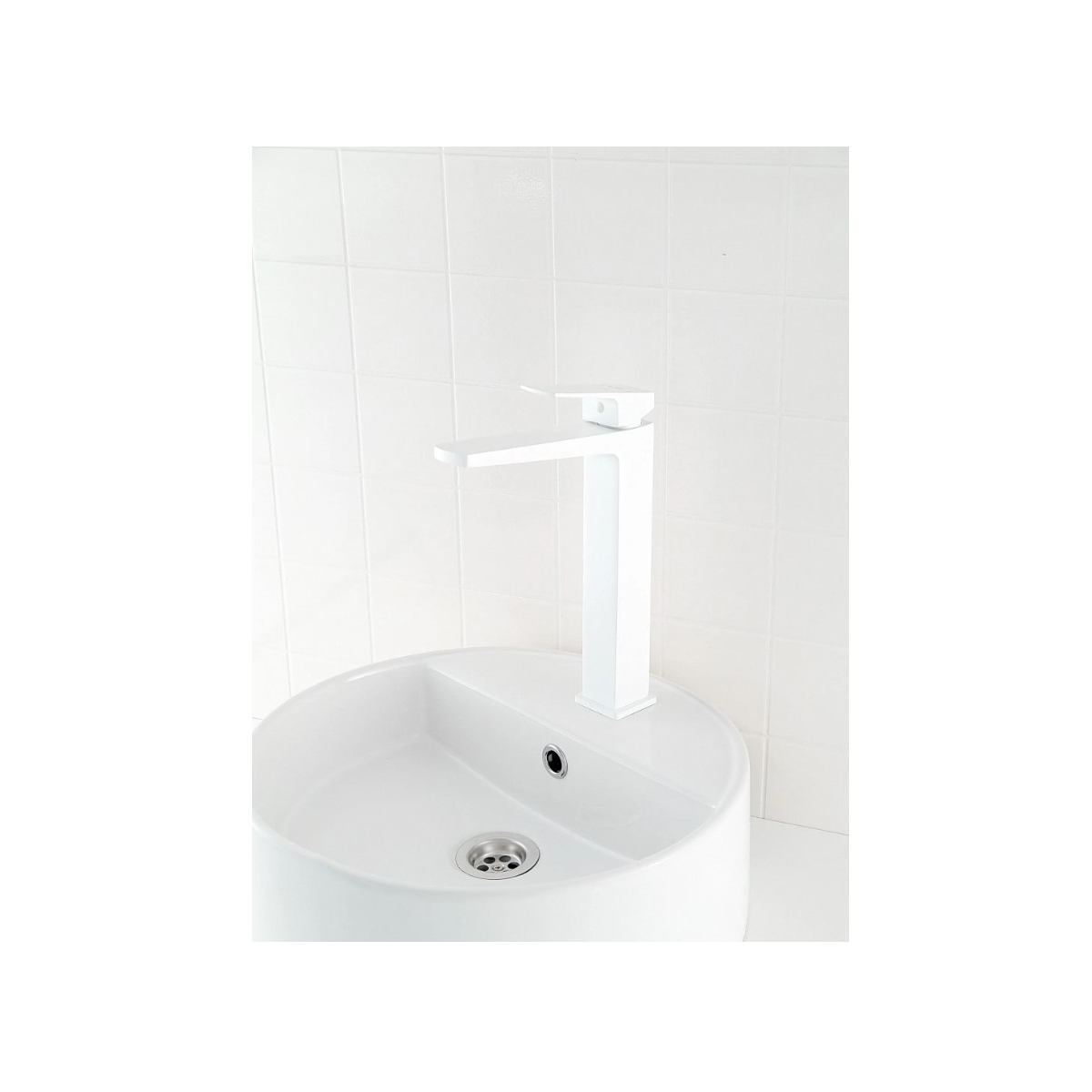 Смеситель для раковины Diadonna (Диадона) D170-13W белый