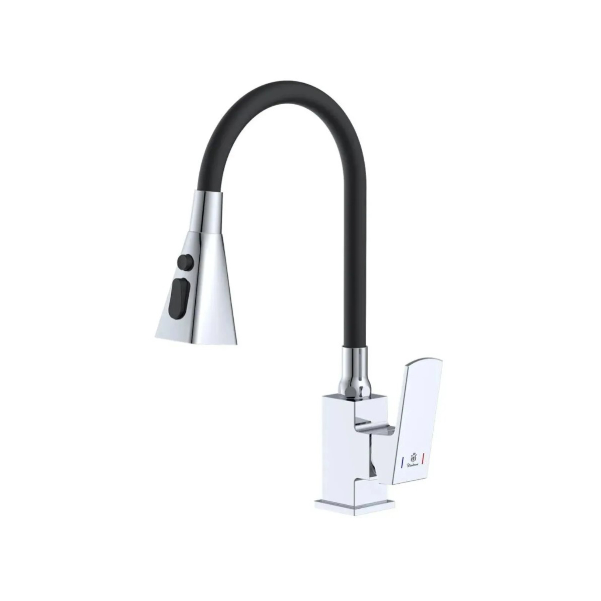 Смеситель для кухни Diadonna (Диадона) D170-41QH серый графит