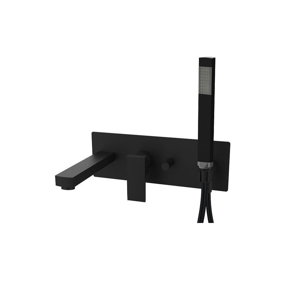 Смеситель для ванны Paffoni (Паффони) Elle EL001NO, черный матовый