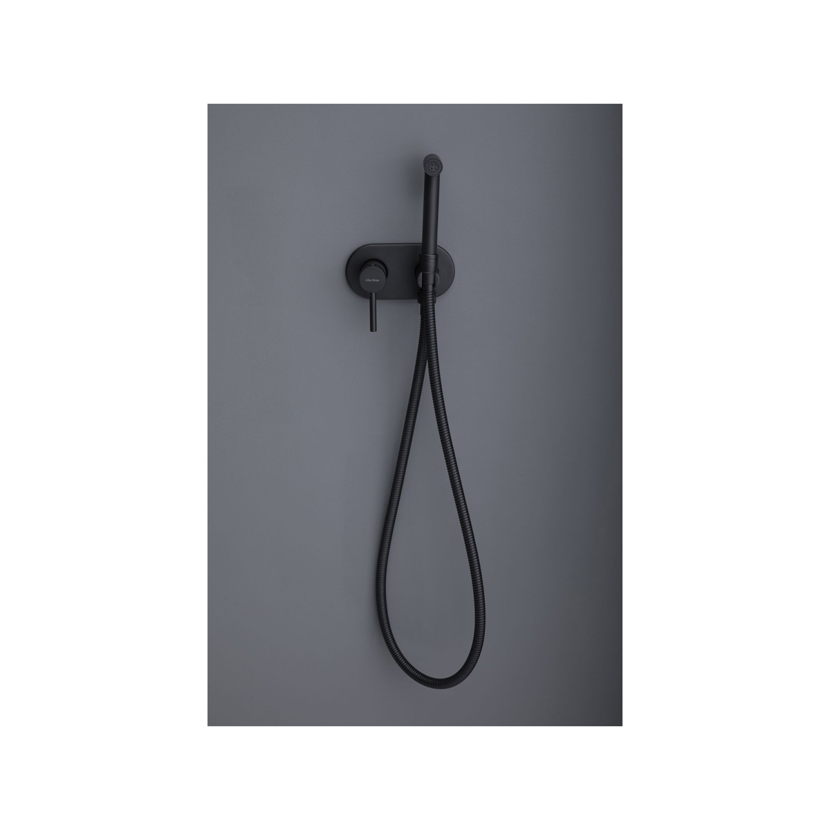 Гигиенический душ Allen Brau (Аллен Брау) Priority 5.31005-31 со смесителем, с внутренней частью, черный матовый