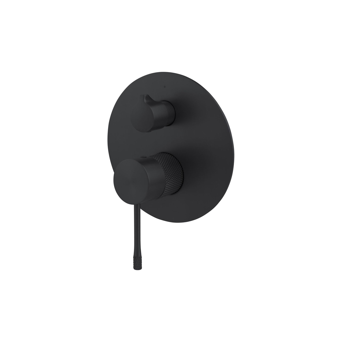 Смеситель для душа Allen Brau (Аллен Брау) Priority 5.31C11-31 с внутренней частью, черный матовый