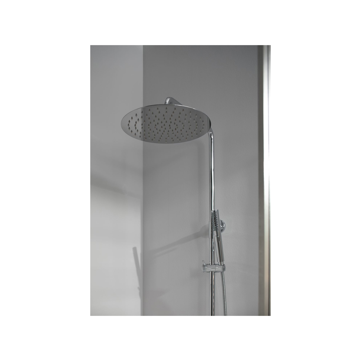 Душевая стойка Allen Brau (Аллен Брау) Fantasy 5.11001-00 со смесителем и термостатом, хром