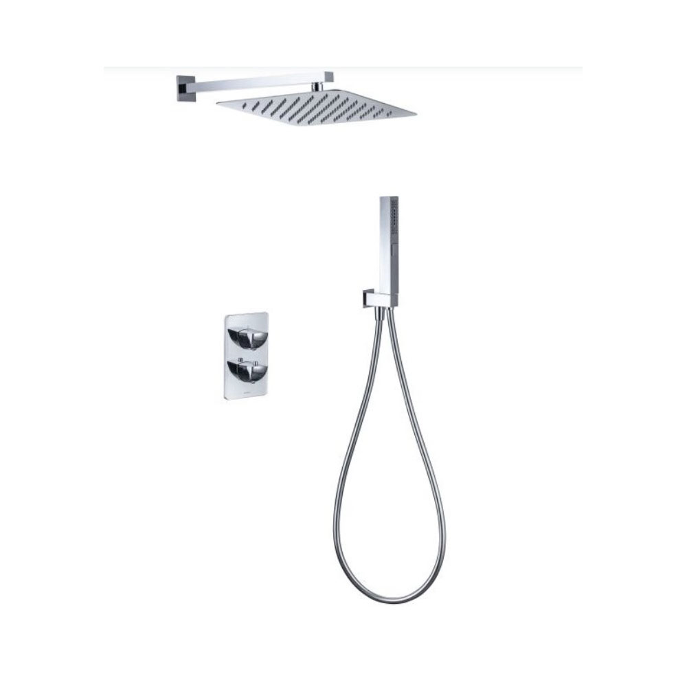 Встраиваемая душевая система Allen Brau (Аллен Брау) Infinity 5.21016-00 со смесителем и термостатом, хром