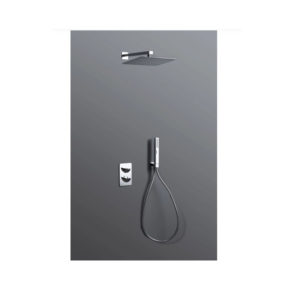 Встраиваемая душевая система Allen Brau (Аллен Брау) Infinity 5.21016-00 со смесителем и термостатом, хром