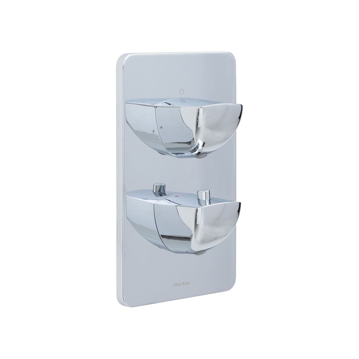 Встраиваемый смеситель для ванны и душа Allen Brau (Аллен Брау) Infinity 5.21216-00 с термостатом, с внутренней частью, хром