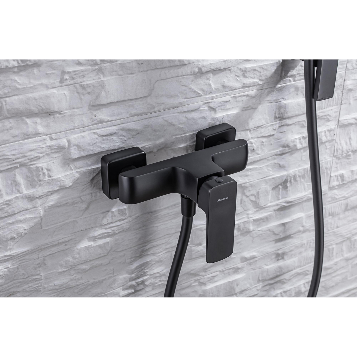 Смеситель для душа Allen Brau (Аллен Брау) Infinity 5.21010-31, черный матовый