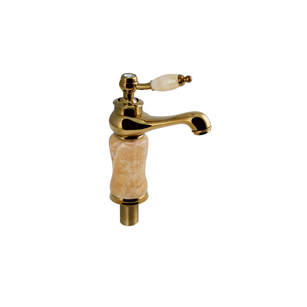 Смеситель для раковины Brimix (Бримикс) 1691, золото