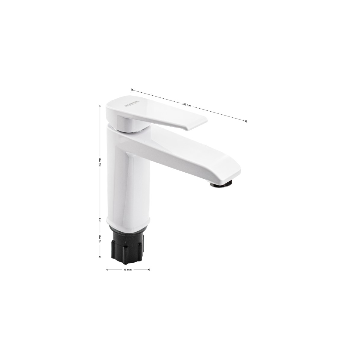 Смеситель для раковины Brimix (Бримикс) 5975 шаровый, белый