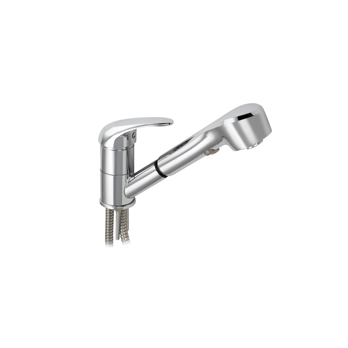 Смеситель для кухни Brimix (Бримикс) 3508 выдвижной, хром