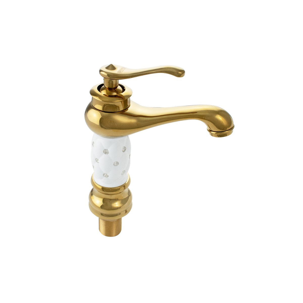 Смеситель для раковины Brimix (Бримикс) 122, золото