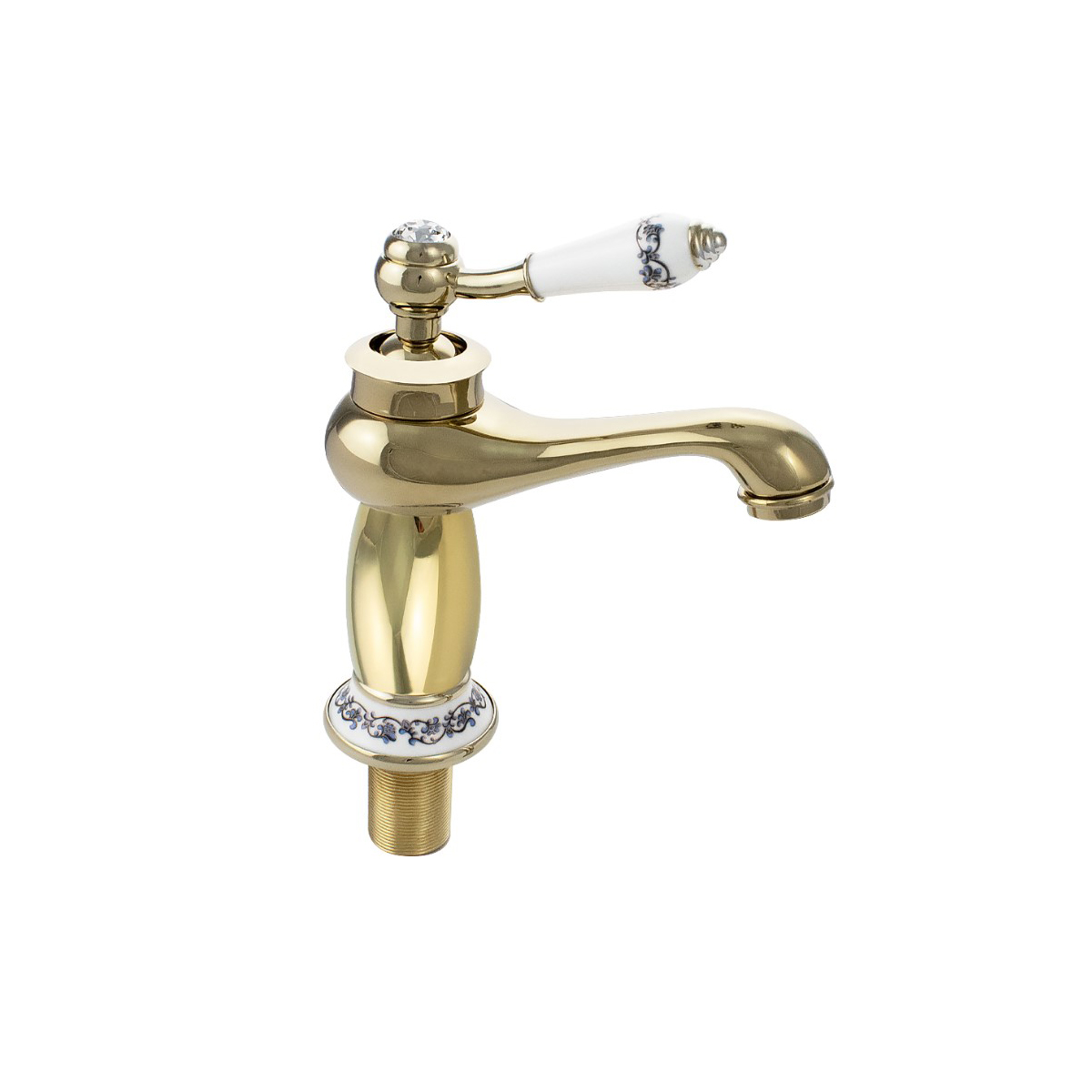 Смеситель для раковины Brimix (Бримикс) 121, золото