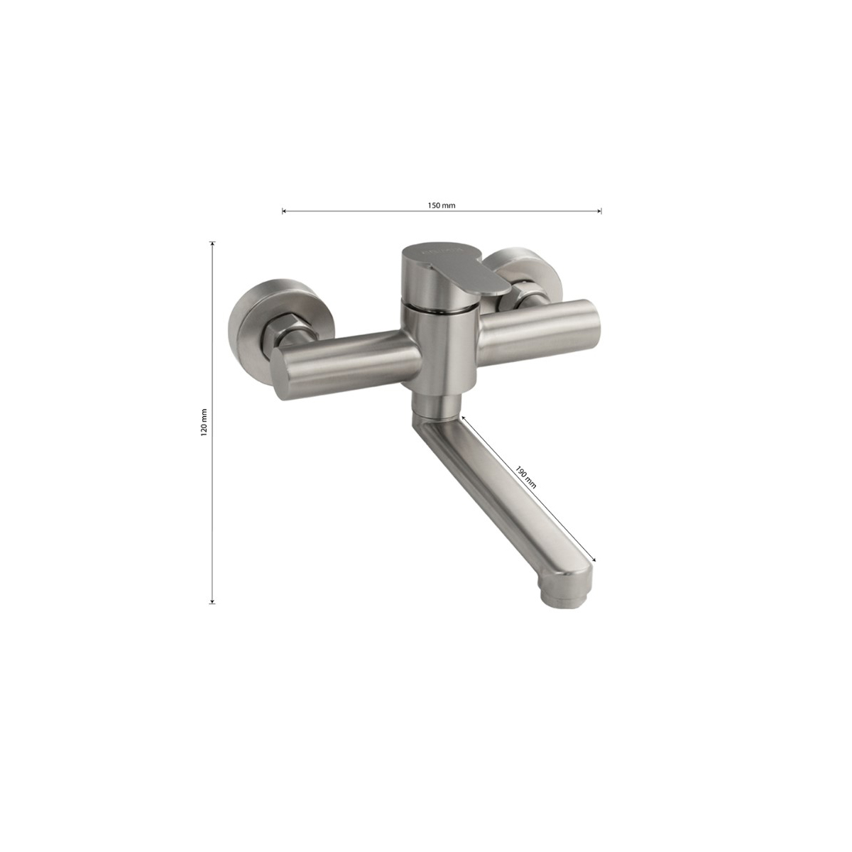 Смеситель для кухни Brimix (Бримикс) 9328, сатин