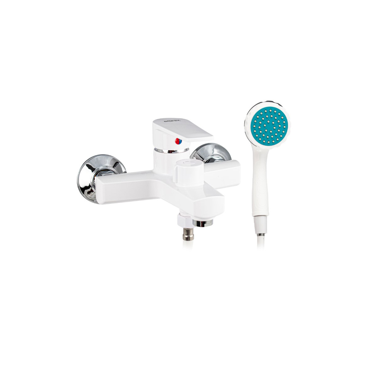 Смеситель для ванны Brimix (Бримикс) 557 шаровый, белый