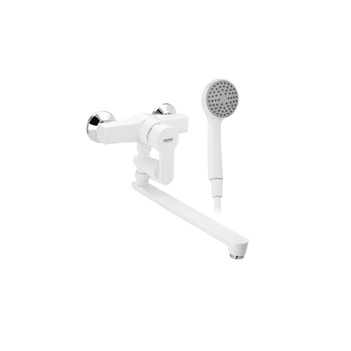 Смеситель для ванны Brimix (Бримикс) 555 шаровый, белый