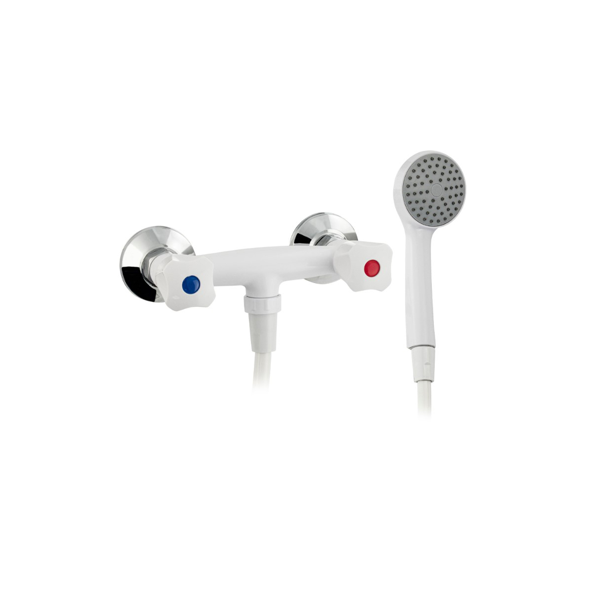 Смеситель для душа Brimix (Бримикс) 4403 шаровый, белый