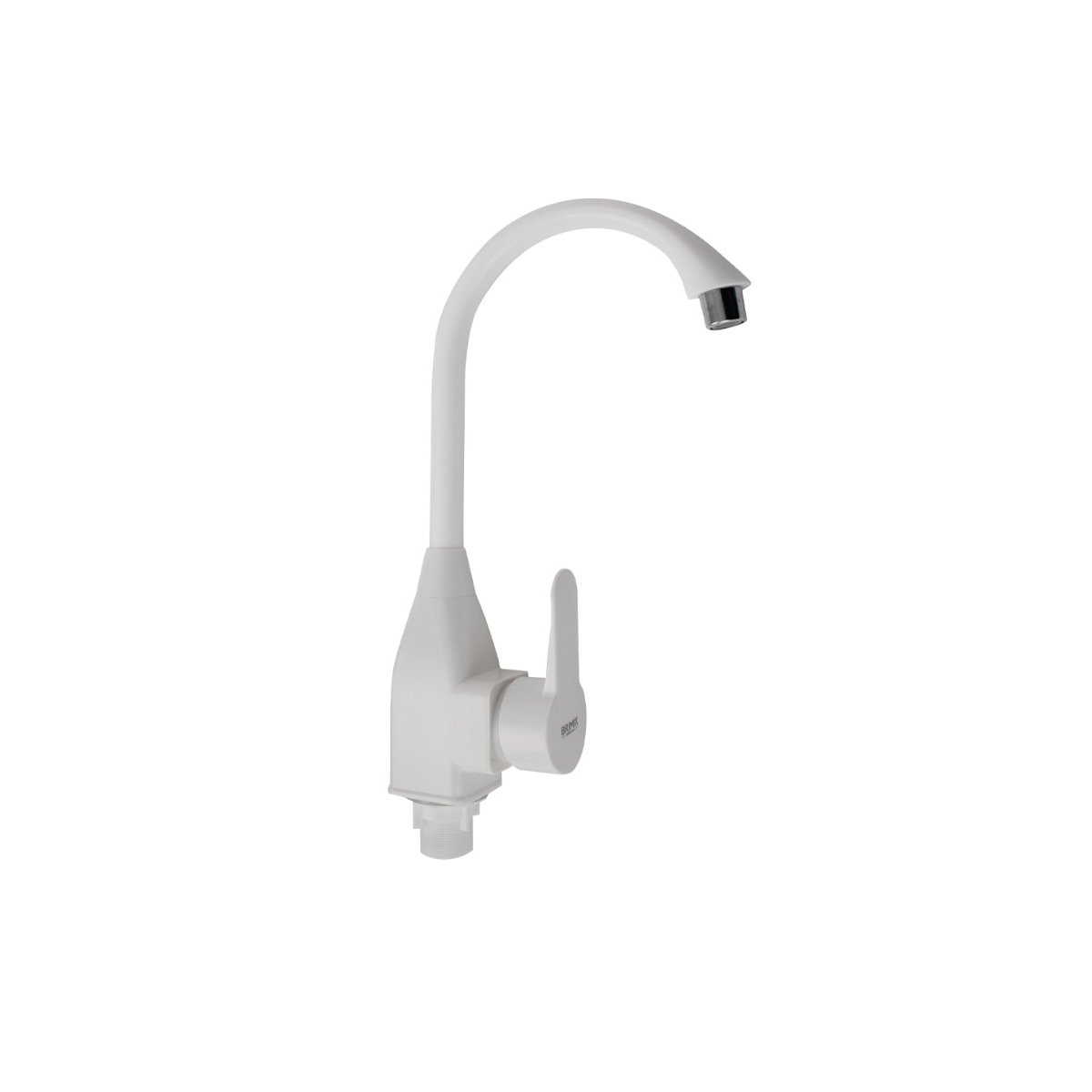 Смеситель для кухни Brimix (Бримикс) 591 шаровый, белый
