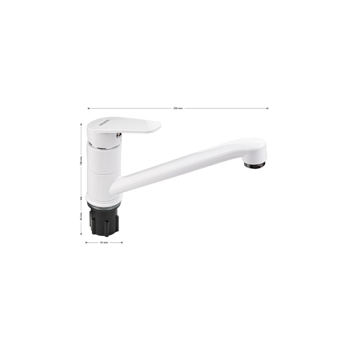 Смеситель для кухни Brimix (Бримикс) 5915, белый