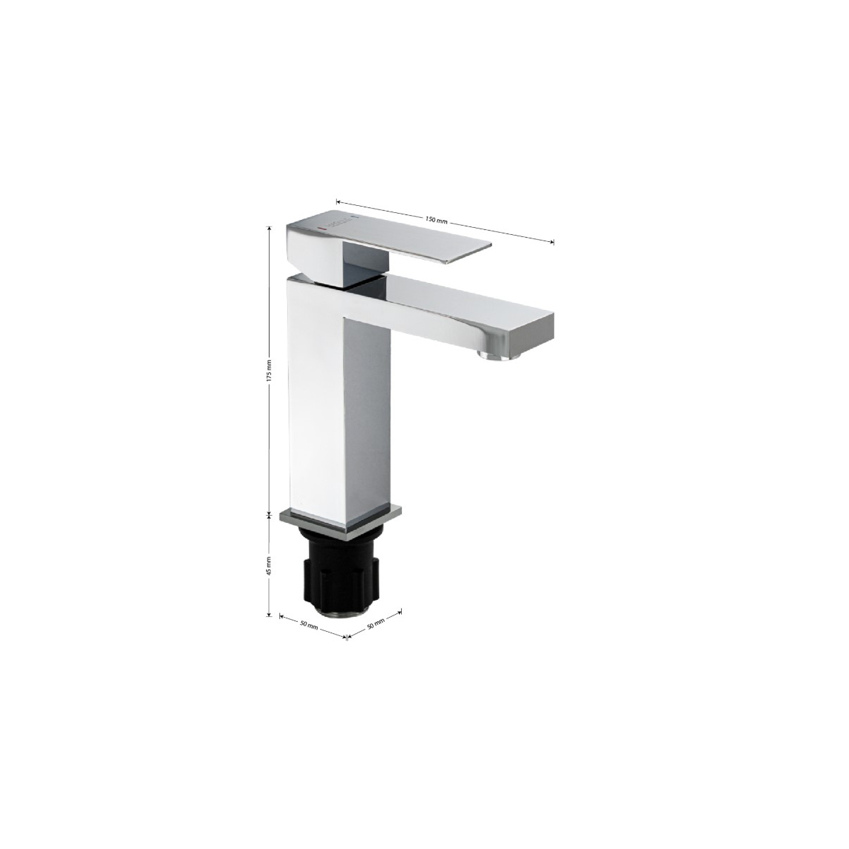 Смеситель для раковины Magnus (Магнус) 9156, хром