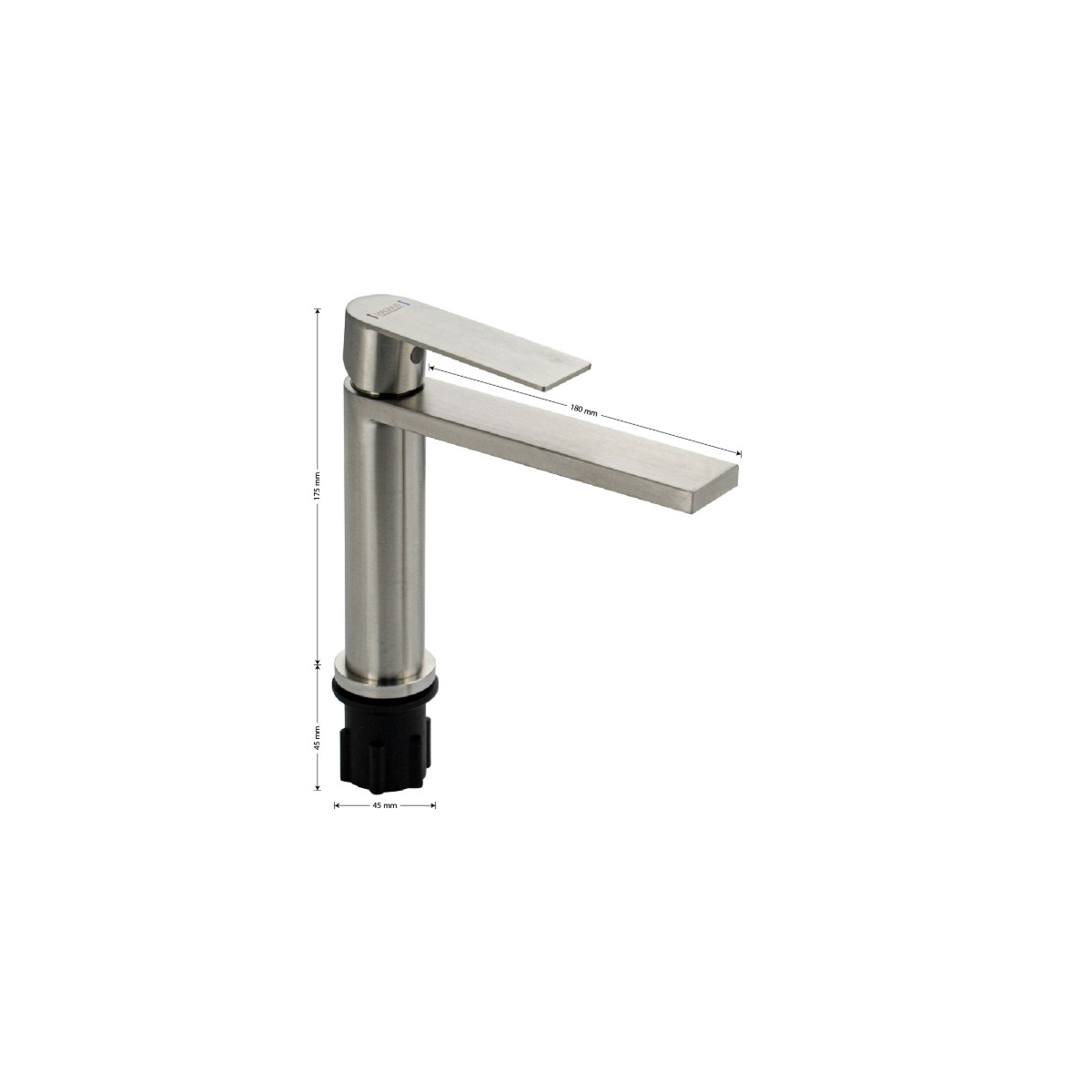 Смеситель для раковины Magnus (Магнус) 9148, сатин