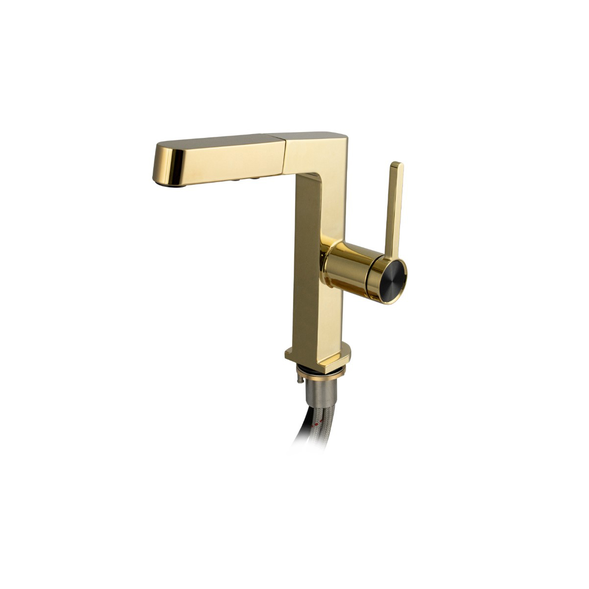 Смеситель для кухни Magnus (Магнус) 8230 выдвижной, золото