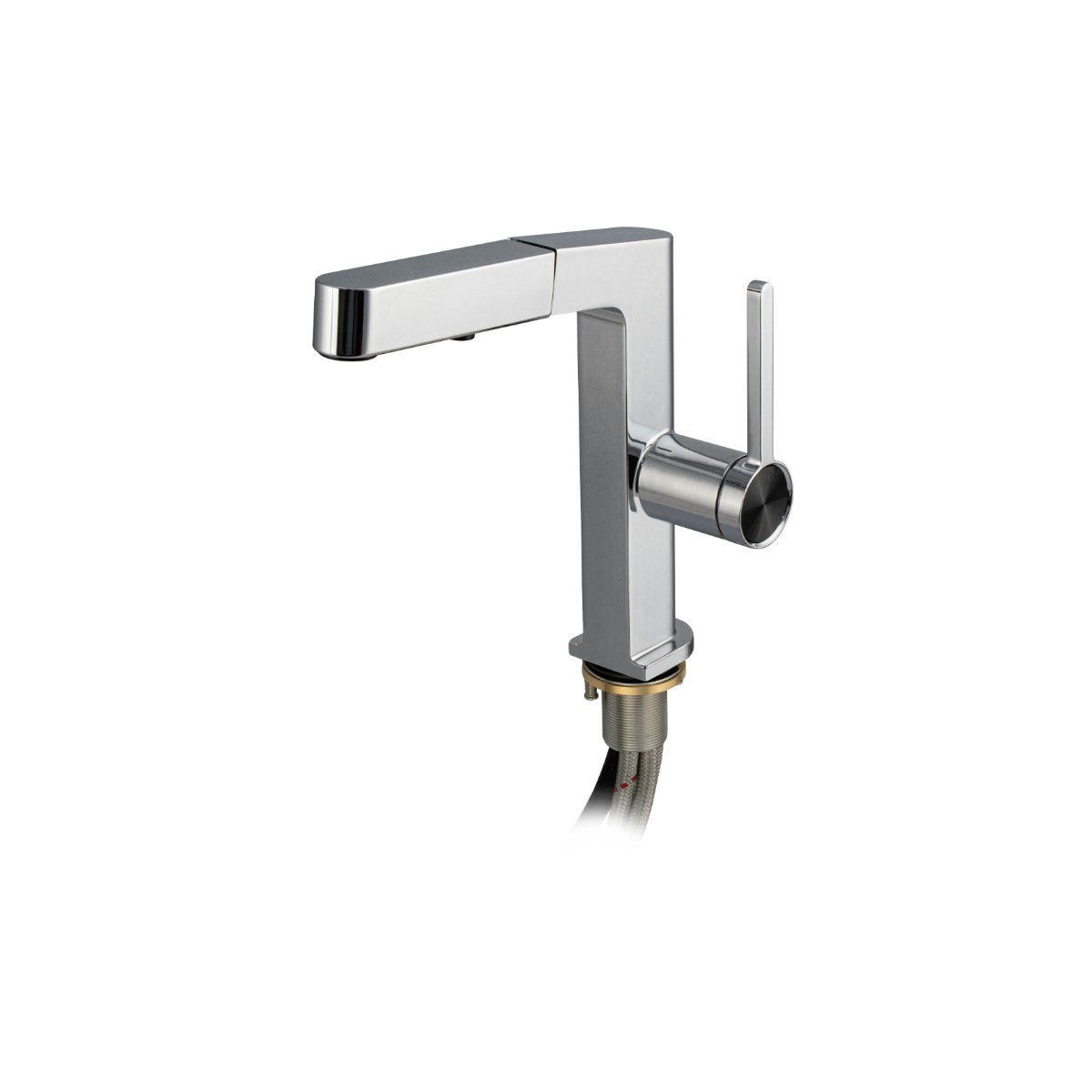 Смеситель для кухни Magnus (Магнус) 8235 выдвижной, хром