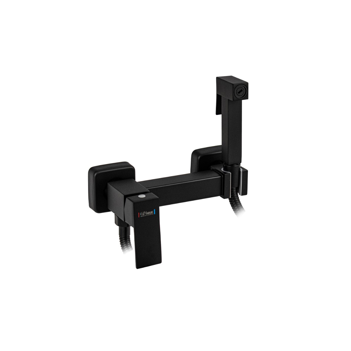 Смеситель для биде Gfmark 20485 с гигиенической лейкой, черный