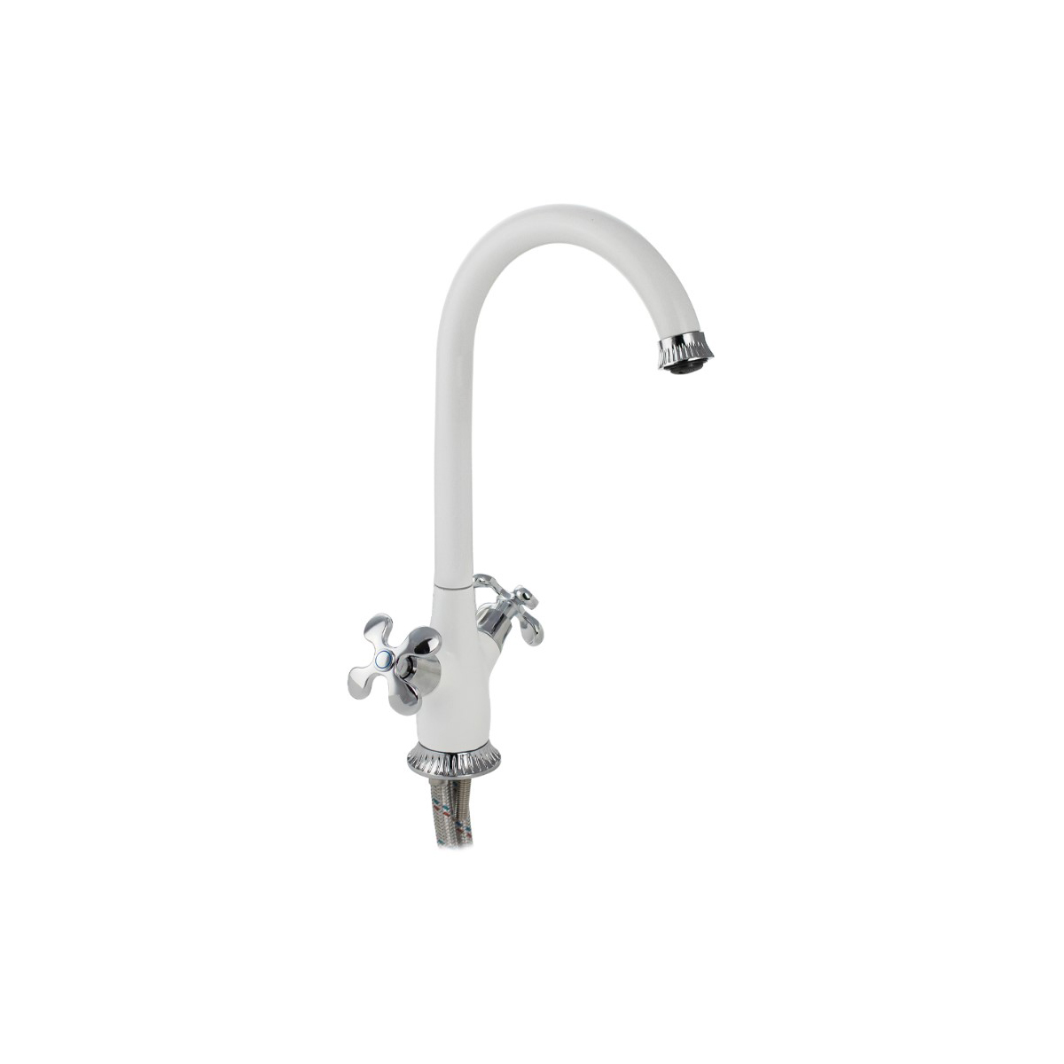 Смеситель для кухни Gfmark 5950, белый