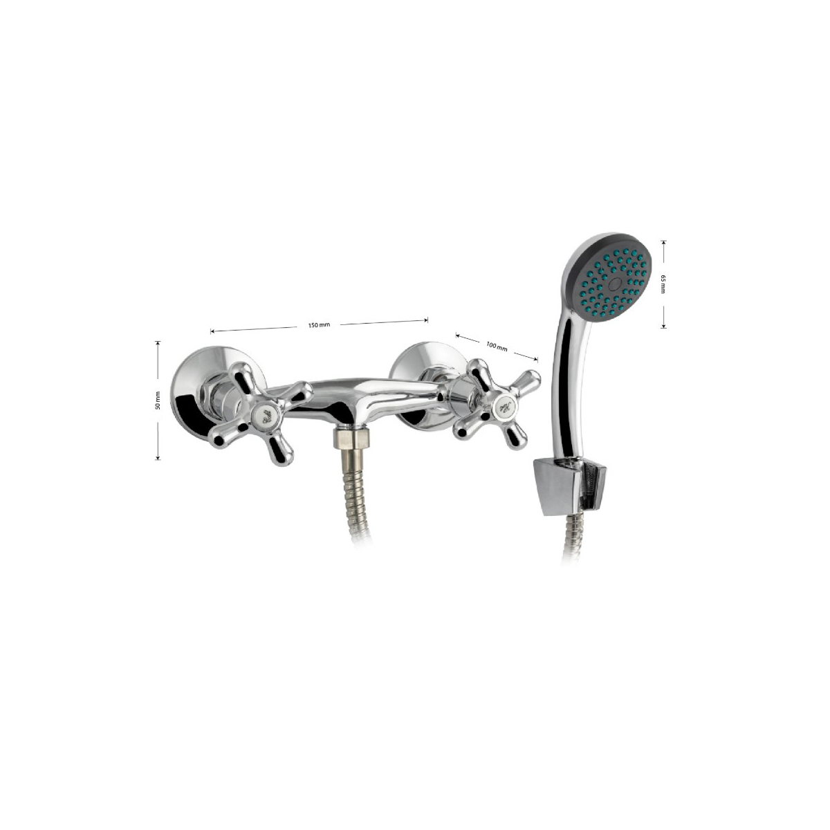 Смеситель для душа Mayfair (Мейфаир) 87303, хром