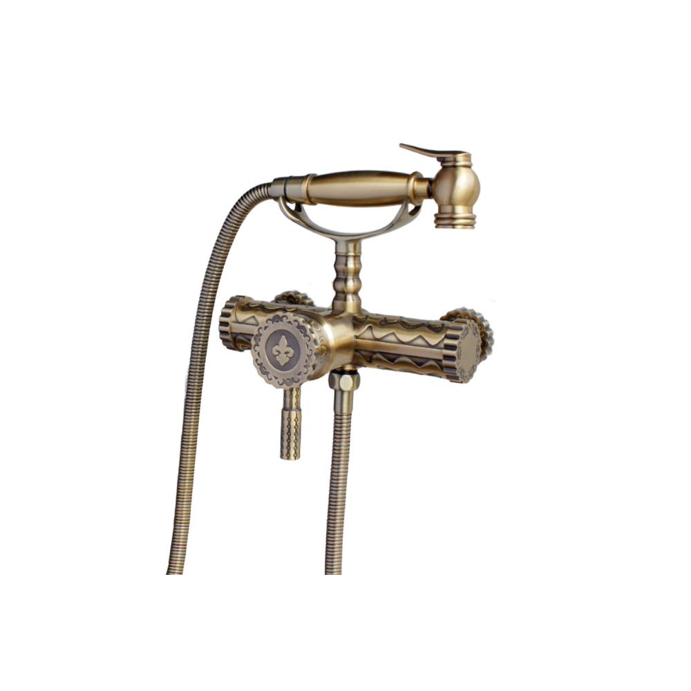 Гигиенический душ Bronze de Luxe (Бронз Де Люкс) Windsor наружного монтажа 10128, бронза