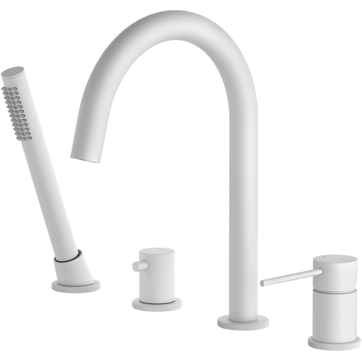 Смеситель на борт ванны Timo (Тимо) Saona, белый, 2320/16Y