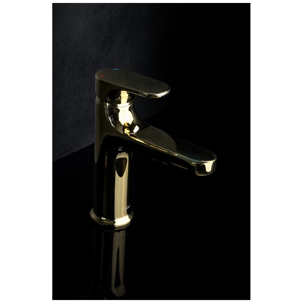 Смеситель Богеме (Boheme) для умывальника Spectre Gold 451-G