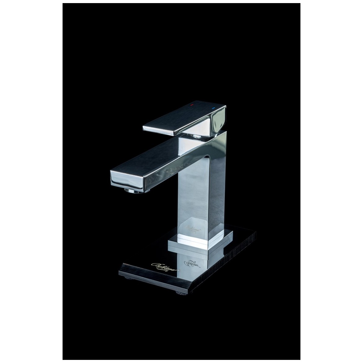 Смеситель Богеме (Boheme) для умывальника Qubic Chrome 471-CR