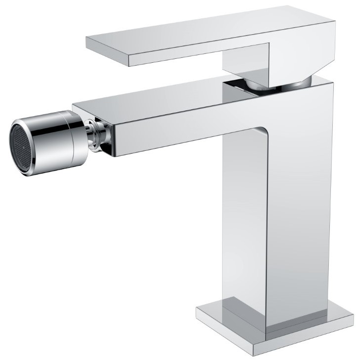 Смеситель Богеме (Boheme) для биде Qubic Chrome 476-CR