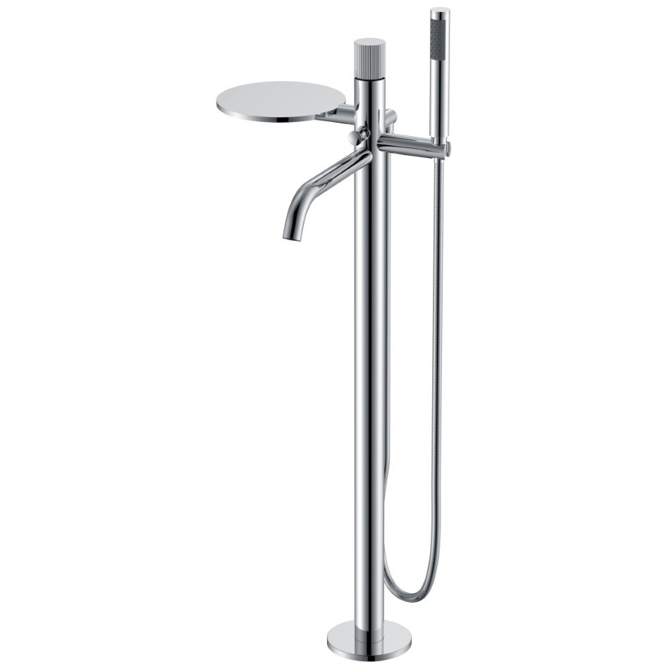 Смеситель Богеме (Boheme) Stick напольный Chrome Linea 129-CRCR.3