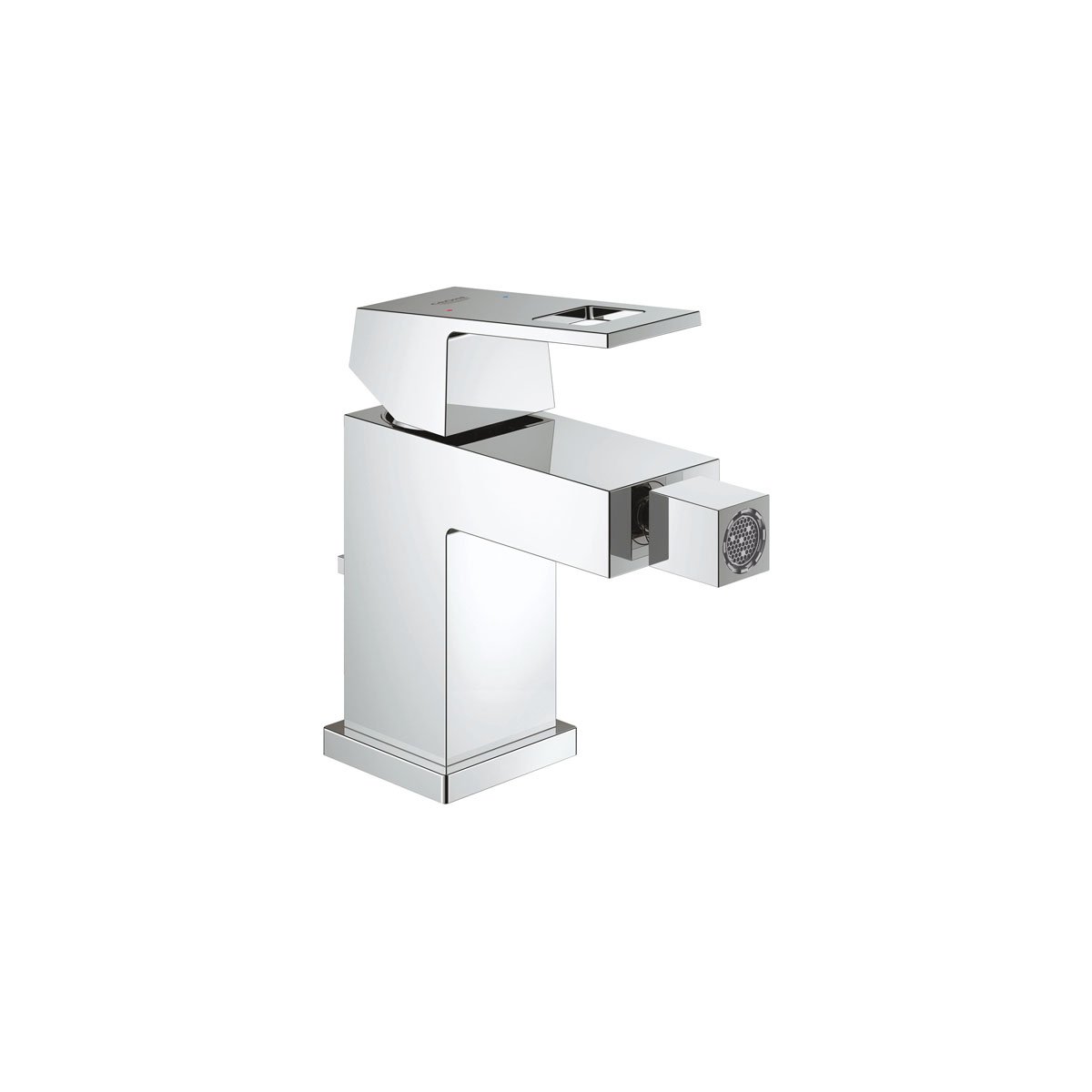 Смеситель для биде, Grohe (Гроэ) Eurocube, сливной гарнитур, хром 23138000