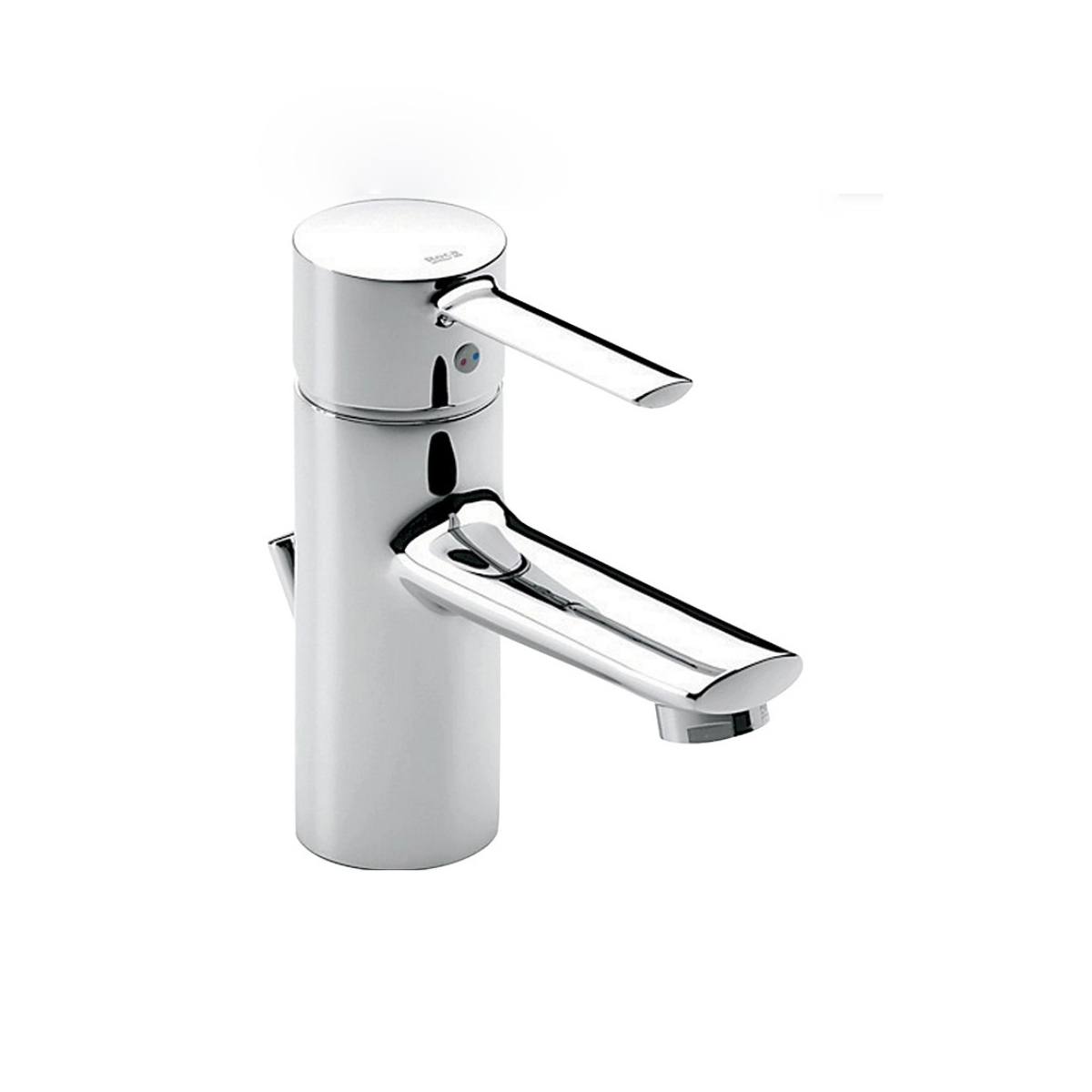 Смеситель для раковины Roca (Рока) Targa 75A3060C0M с донным клапаном, хром