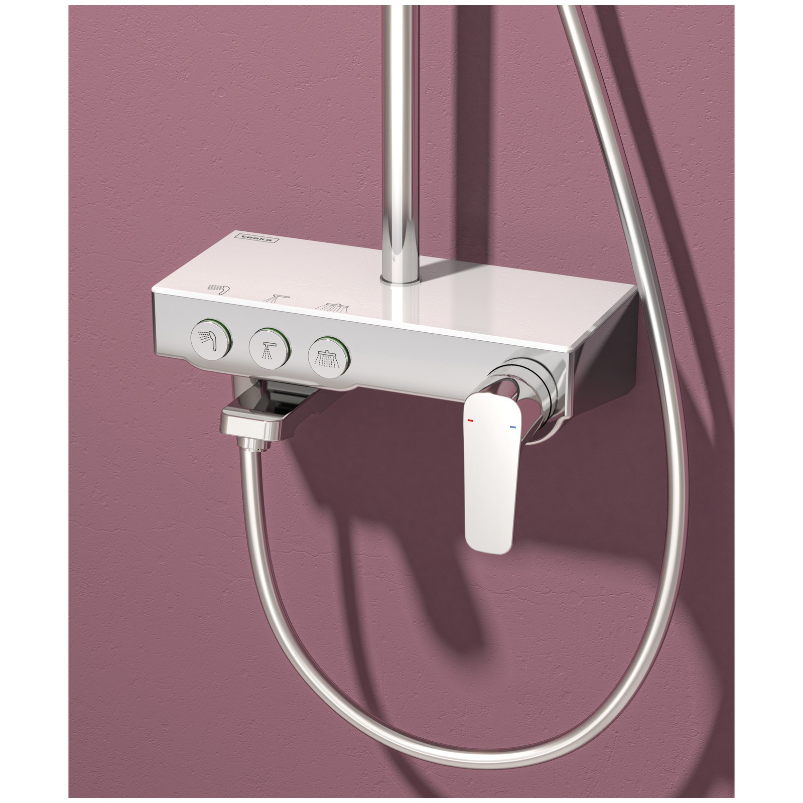 Душевая стойка Теска Niagara NG3501C хром, Teska