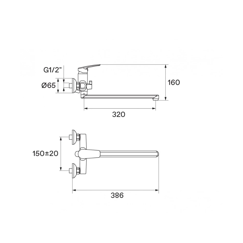 Смеситель для ванны и душа Santek (Сантек) Марион WH5A12006C001 с аксессуарами, хром