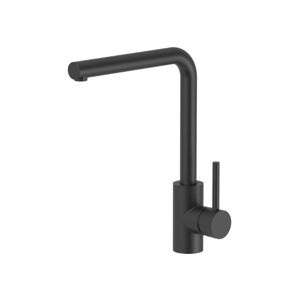 Смеситель для кухни Santek (Сантек) Риф WH5A41125N001, черный матовы