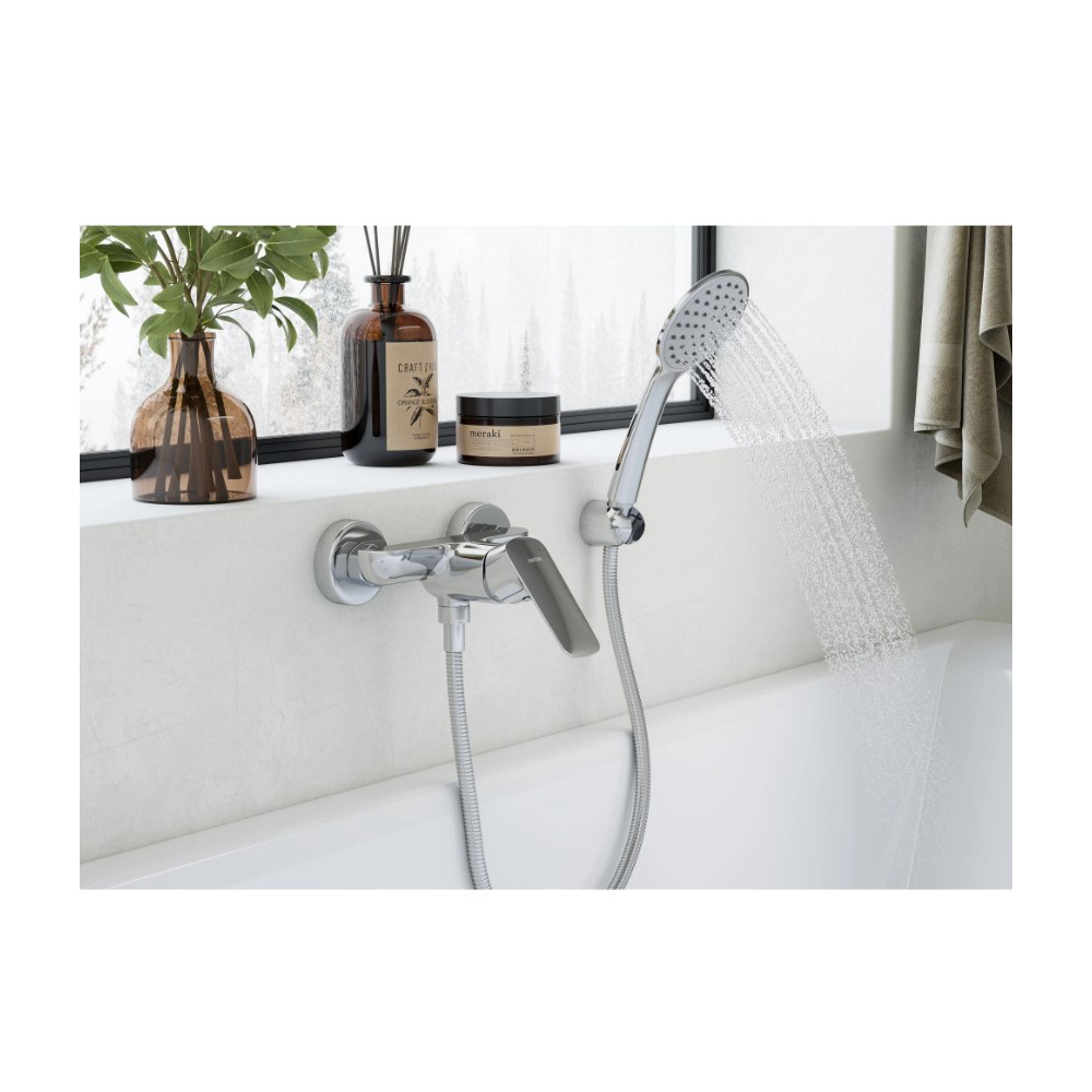 Смеситель для душа Santek (Сантек) Таос WH5A20009C001 с аксессуарами, хром