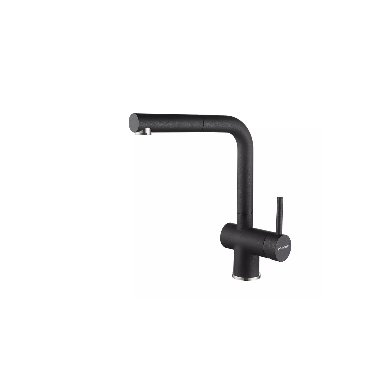 Смеситель для кухни Paulmark (Паульмарк) Dosse, Черный Do214418-BLM