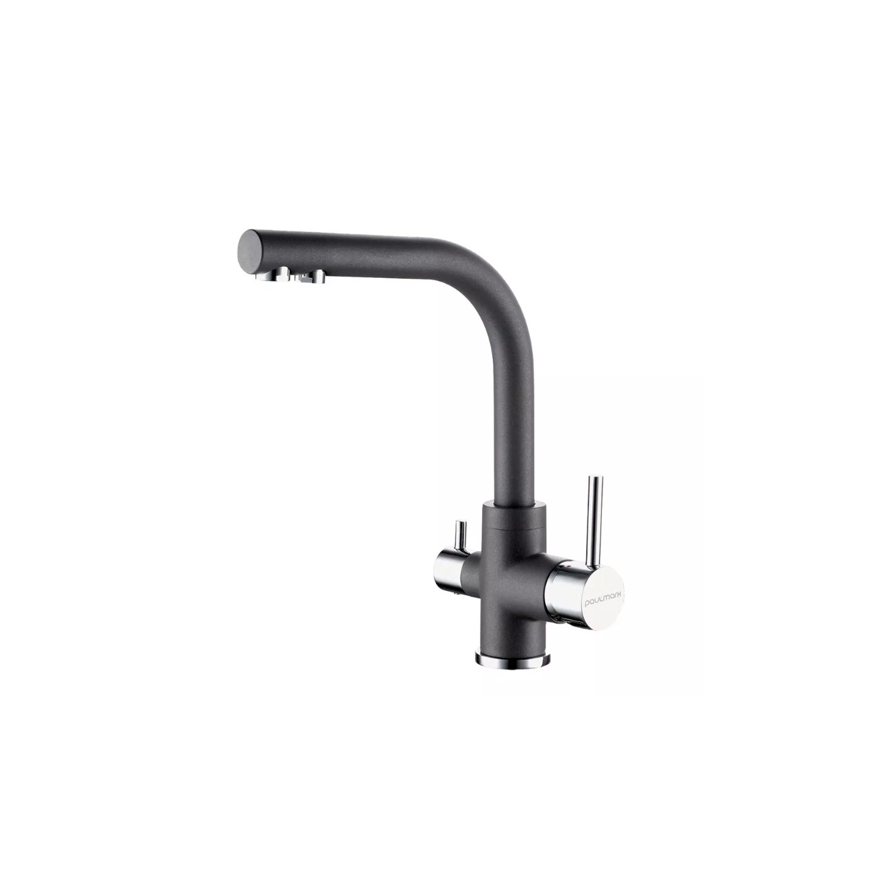 Смеситель для кухни Paulmark (Паульмарк) Essen, серый, Es213011-GRM