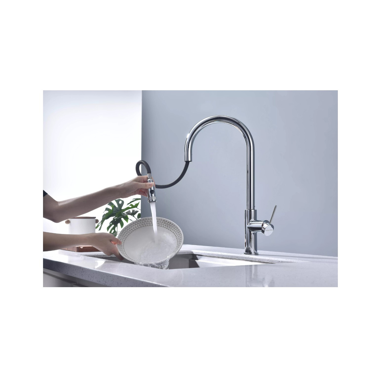 Смеситель для кухни Paulmark (Паульмарк) Galant, хром, Ga213077-CR