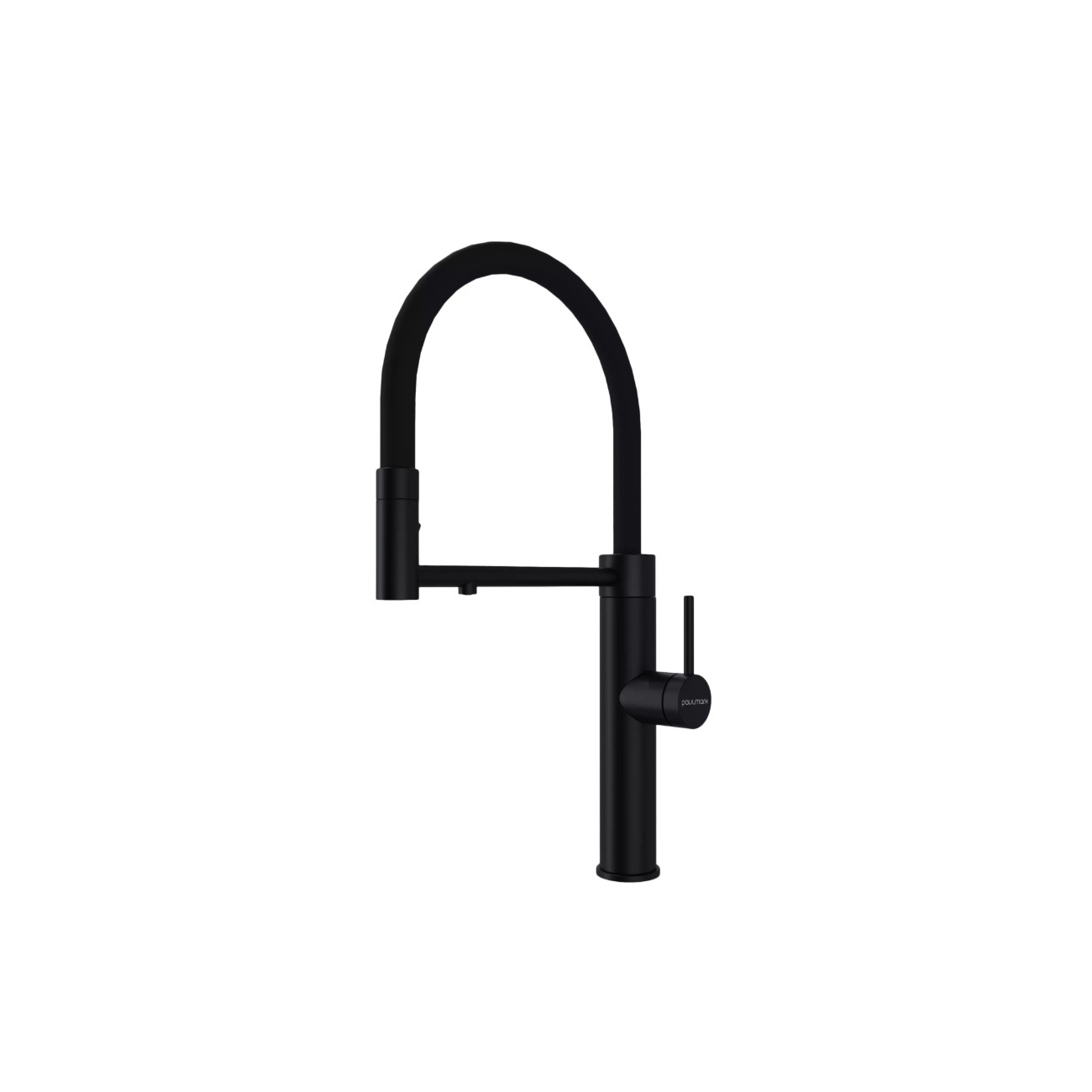 Смеситель для кухни Paulmark (Паульмарк) Ganymede, антрацит, Ga213199-AN