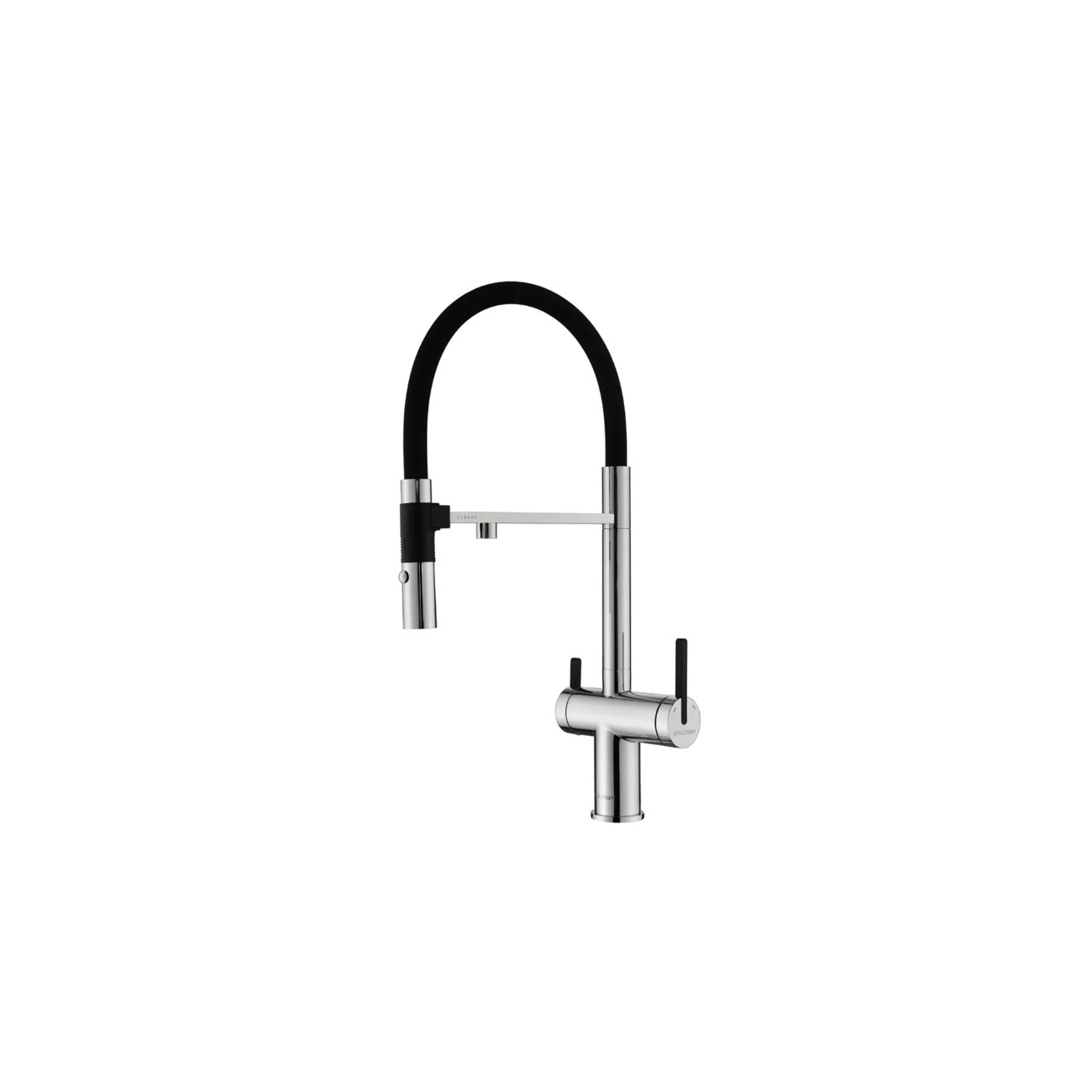 Смеситель для кухни Paulmark (Паульмарк) Gravity, хром, Gr213888-CR