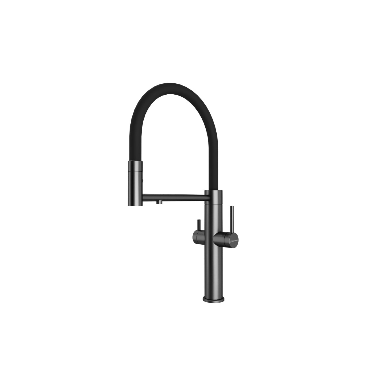 Смеситель для кухни Paulmark (Паульмарк) Nexus, антрацит, Ne213999-AN