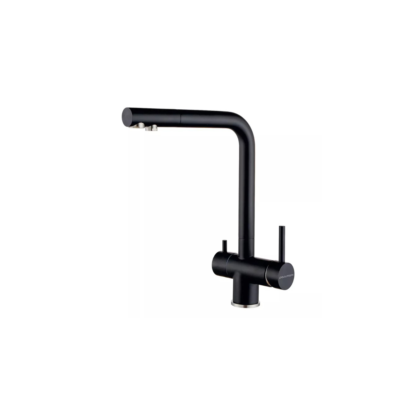 Смеситель для кухни Paulmark (Паульмарк) Skalen, антрацит, Sk213020-AN