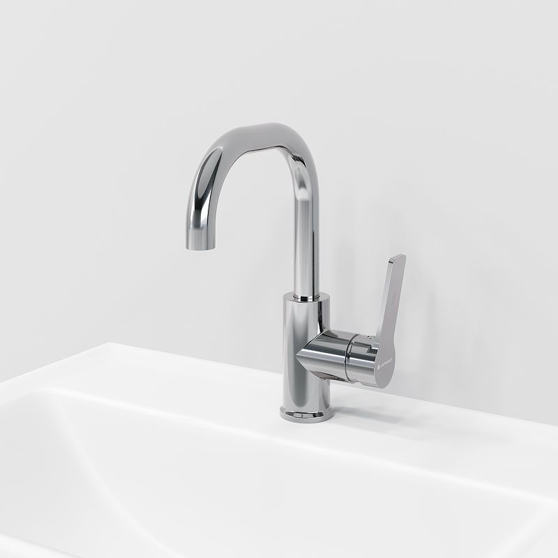 Смеситель для раковины Laparet Nobia высокий N4013502LPT хром