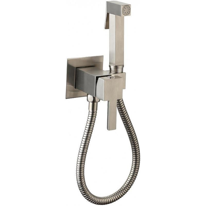 Гигиенический душ со смесителем CeramaLux (Керамалюкс) KBS/004, никель